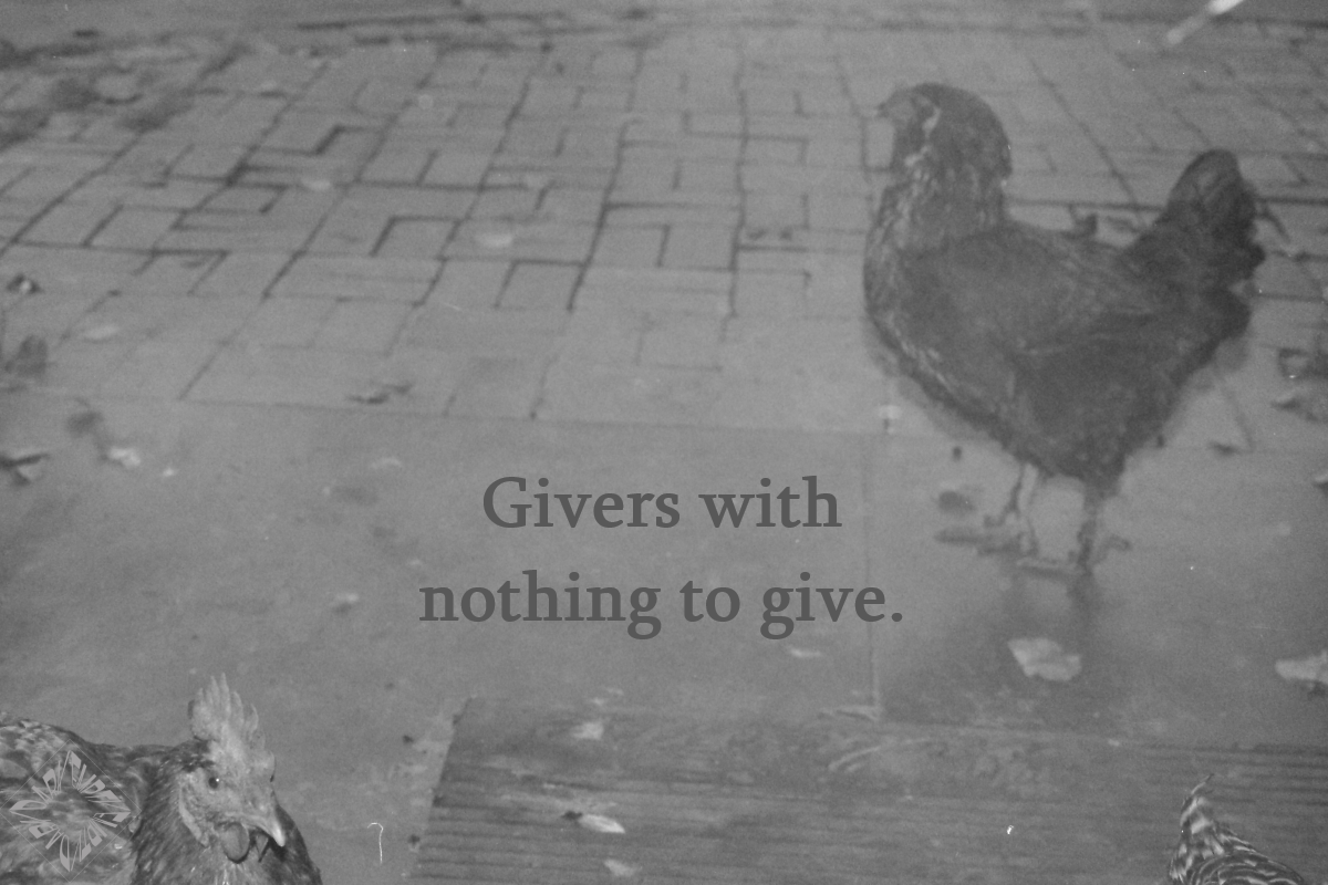 Nothing to Give